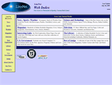 Tablet Screenshot of linxnet.com